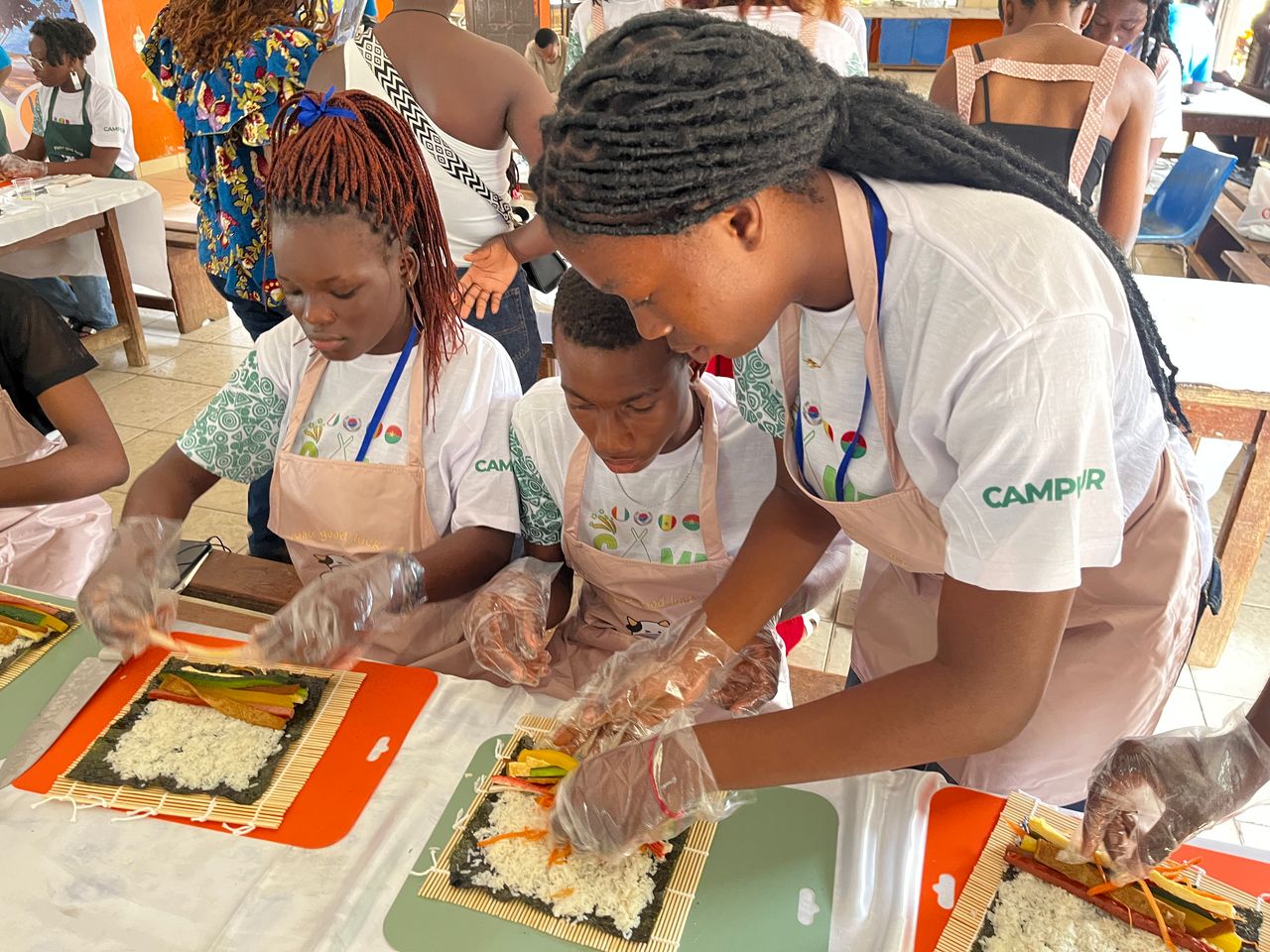 Concours de K-food à l’occasion du Camp K-pop Afrique 2025