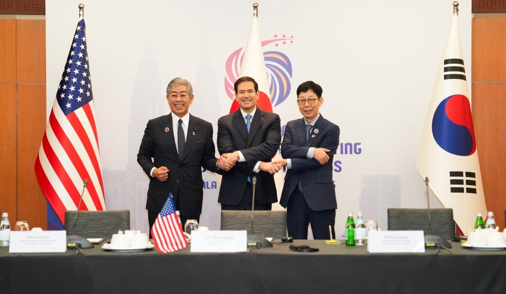 박윤주 외교부 제1차관, 한미일 외교장관회의